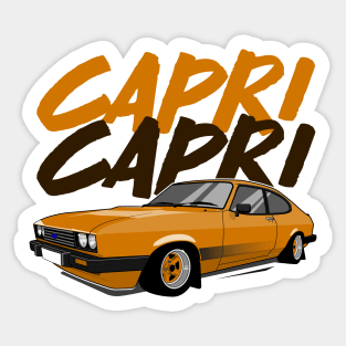 Capri Oldschool Sticker